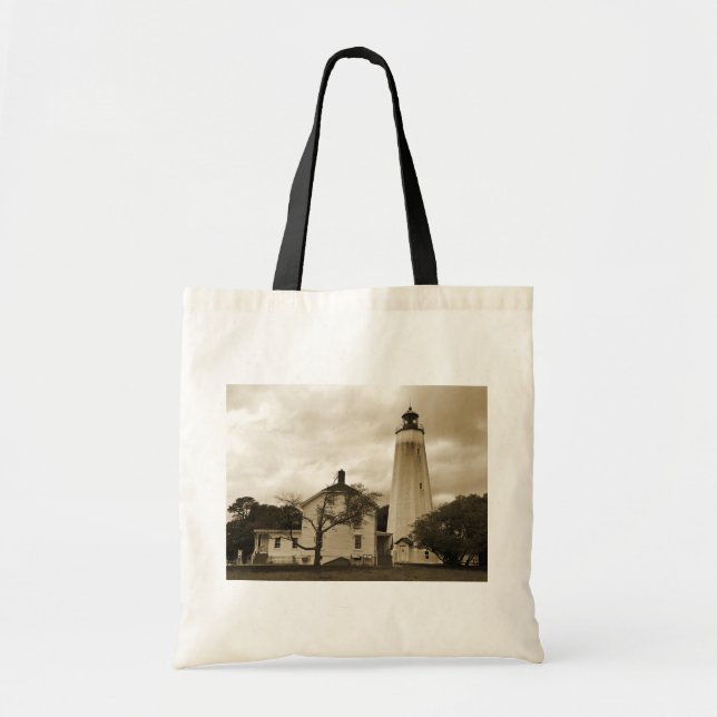 Sandy Krok Lighthouse Tygkasse (Framsidan)