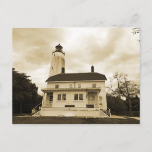 Sandy Krok Lighthouse Vykort