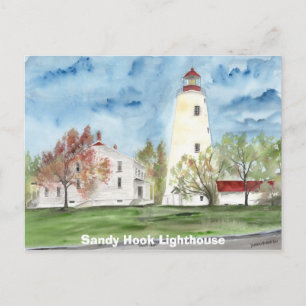 Sandy Krok Lighthouse Vykort
