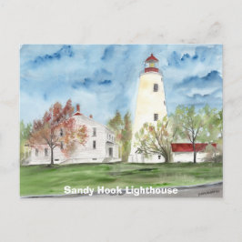 Sandy Krok Lighthouse Vykort
