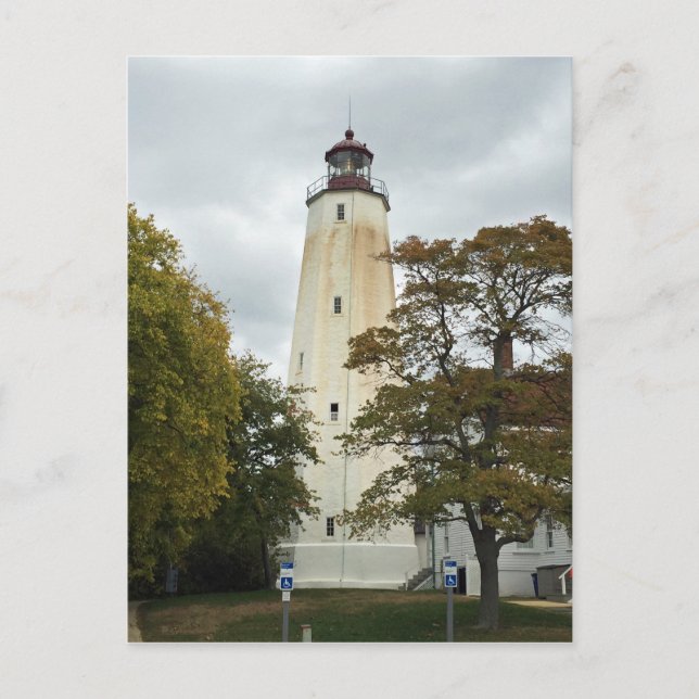 Sandy Krok Lighthouse Vykort (Framsida)