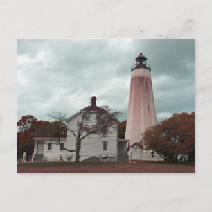 Sandy Krok Lighthouse Vykort