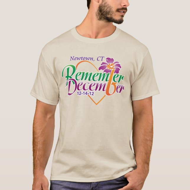 Sandy Krok Memorial-Kom ihåg december T Shirt (Framsida)