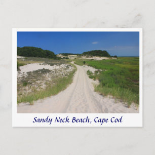 Sandy Nacke Marsh Trail, Sandy Nacke Beach, Cape C Vykort