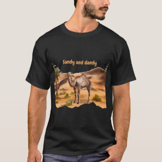Sandy och Dandy ökenvandring skjorta present T Shirt