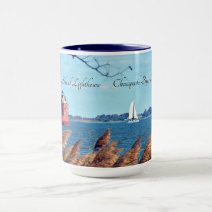 Sandy Point Shoal Lighthouse Ceramic Mugg