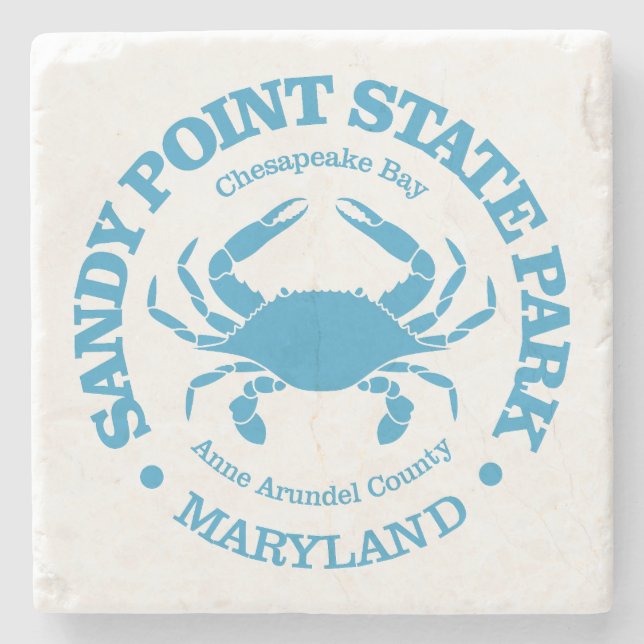 Sandy Point SP (krabba) Stenunderlägg (Framsidan)