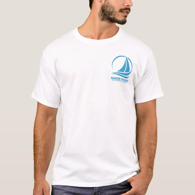 Sandy Point SP (krabba) T Shirt (Framsida)