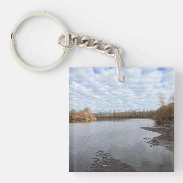 Sandy River, Troutdale, Oregon Poster Magnet (Framsidan)