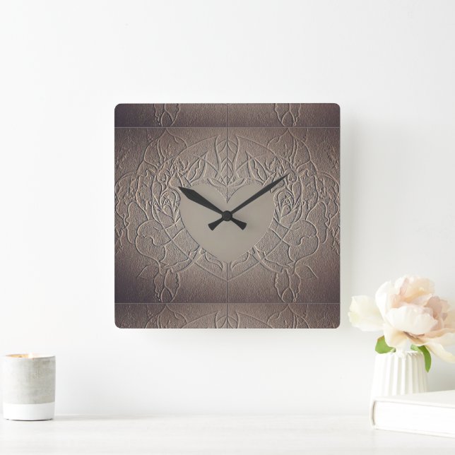Sandy Ro Wall Clock Fyrkantig Klocka (Hem)