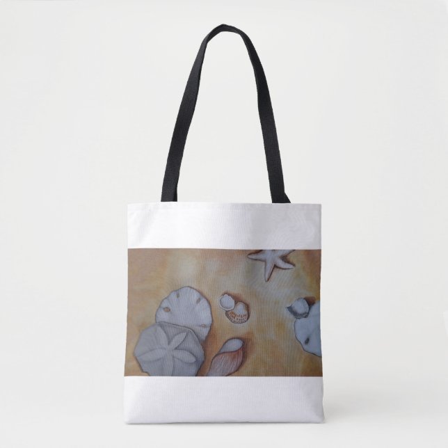 Sandy Seashells Tygkasse (Framsida)