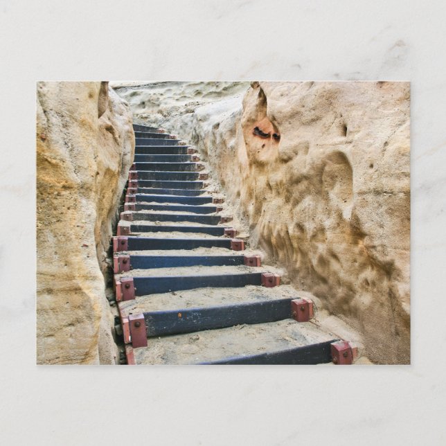 Sandy Stairway Vykort (Framsida)