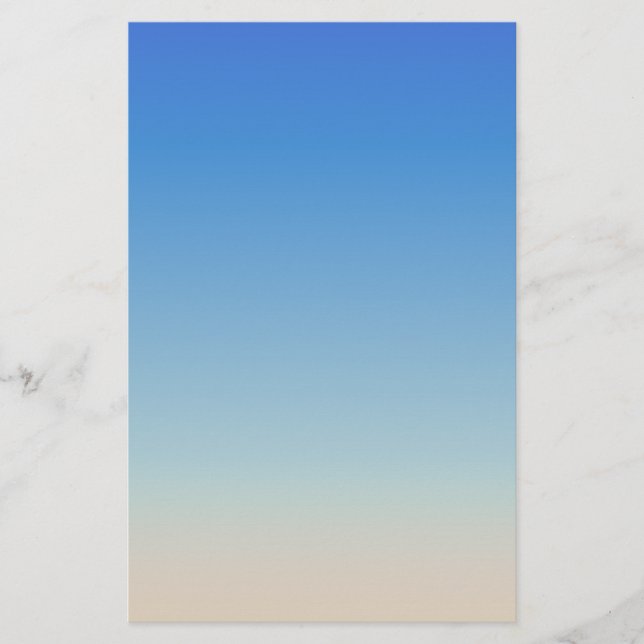 Sandy strandfärg brevpapper (Framsida)