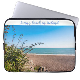 Sandy sunny strand laptop fodral