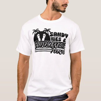 Sandy Toes och Sunkissed Nose T Shirt
