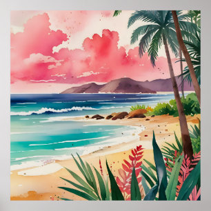 Sandy Toes Poster