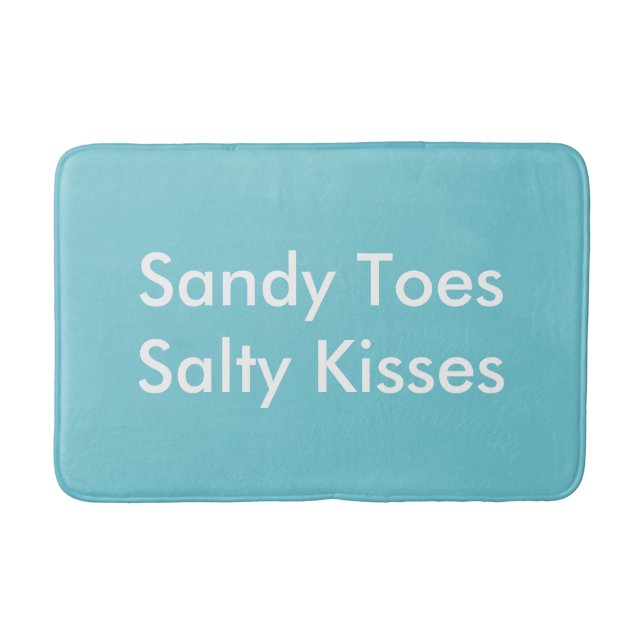 Sandy Toes Salty Kisses Bath Matt Badrumsmatta (Framsidan)