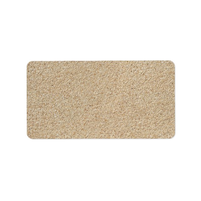 Sandy Toes Salty Kisses juladressetikett Adressetikett (Framsidan)