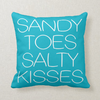 Sandy Toes Salty Kisses Kudde