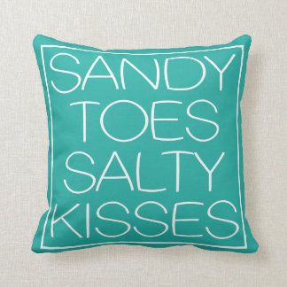 Sandy Toes Salty Kisses Kudde