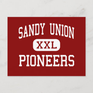 Sandy Union - Pioneers - High - Sandy Oregon Vykort