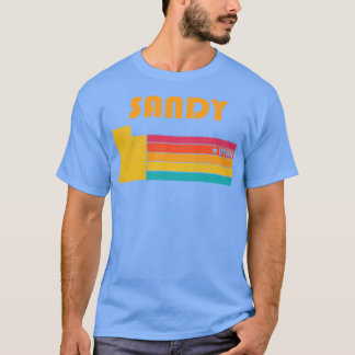 Sandy Utah Vintage Distress Souvenir T Shirt