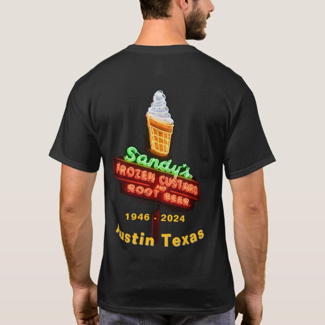 Sandy's T-shirt (Baksida)