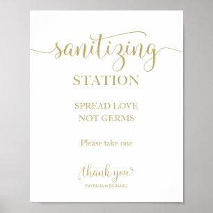 Saneringsstation Sprid Kärlek Inte Smuts Skylt