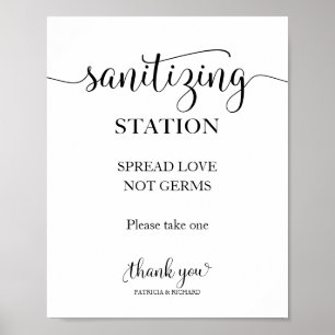 Saneringsstation Sprid Kärlek Inte Smuts Skylt