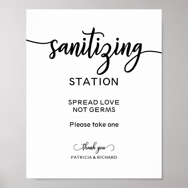Saneringsstation Sprid Kärlek Inte Smuts Skylt (Framsidan)