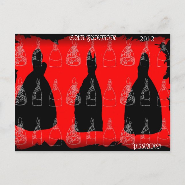 SANFERMIN VYKORT (Framsida)