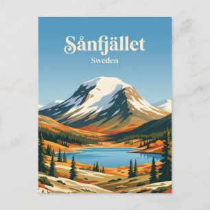 Sånfjällets nationalpark Sverige Vykort