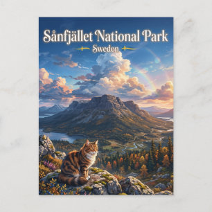 Sånfjällets nationalpark Sverige Vykort