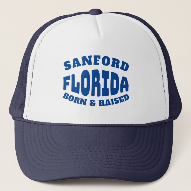 Sanford Florida Born och Razed Keps (Framsida)