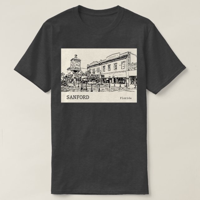 Sanford Florida TShirt 1 T Shirt (Design framsida)