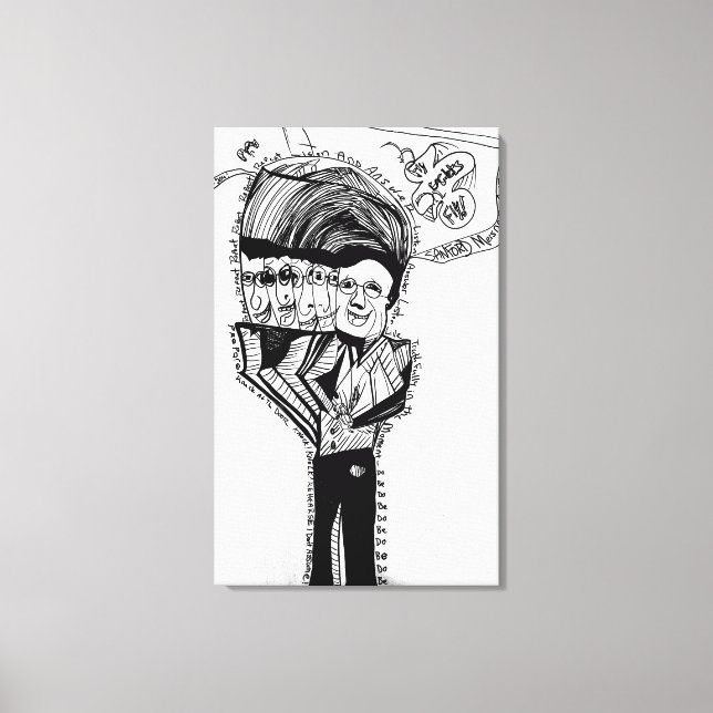 Sanford Meisner's Secret to Acting  Canvastryck (Framsida)