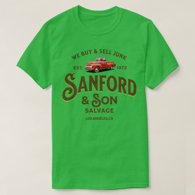 Sanford Son Salvage Est 1972 T Shirt (Design framsida)