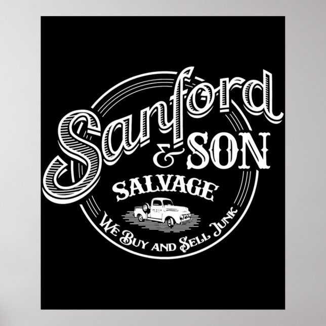 Sanford Son Salvage Poster (Framsidan)