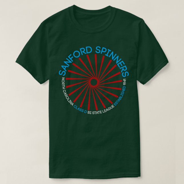 Sanford Spinners T Shirt (Design framsida)