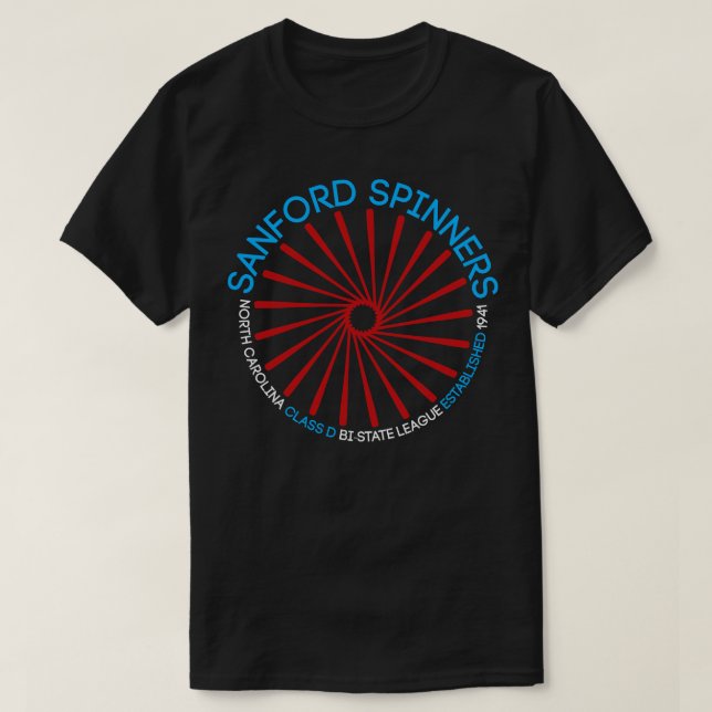 Sanford Spinners T Shirt (Design framsida)