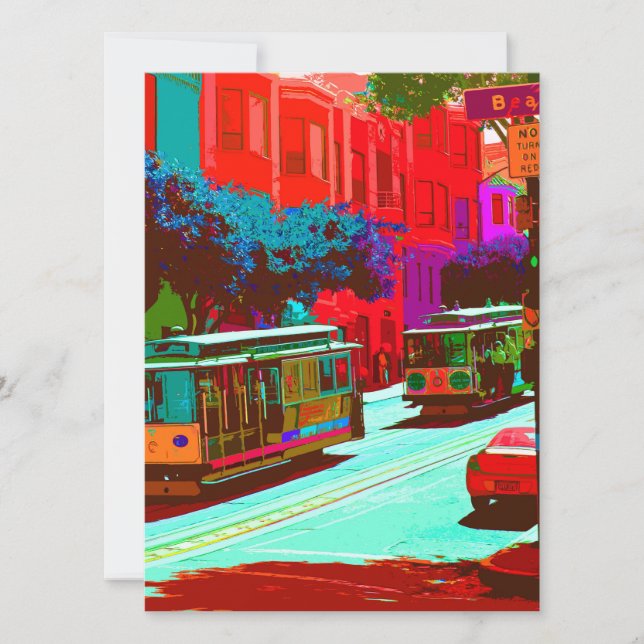 SanFrancisco 001 Julkort (Framsida)