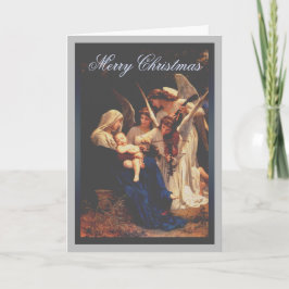 Sång av änglarjulen helgkort
