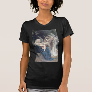 Sång av den änglar antika målningen baby religi t-shirt