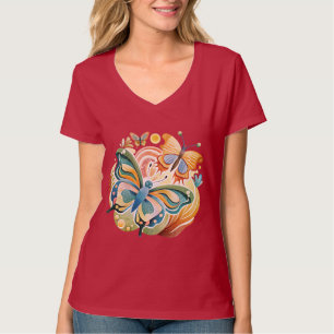 Sång av fjärilar t shirt