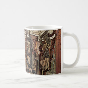 Sång av Time av Toorop Jan (bäst kvalitets-) Kaffemugg