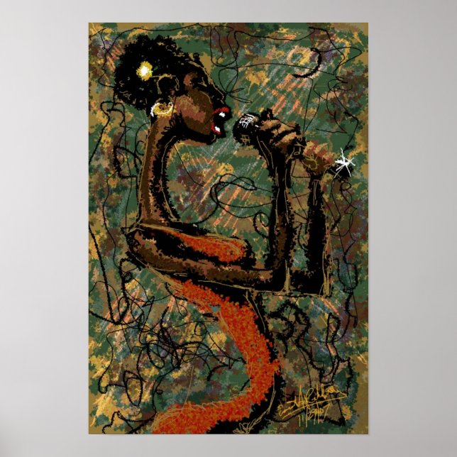 Sång Bird Poster (Framsidan)