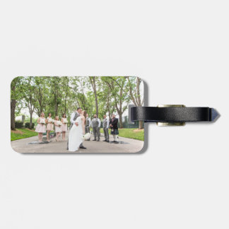 Sång + den kristna Märkrn Bröllop Lugagge Bagagebricka