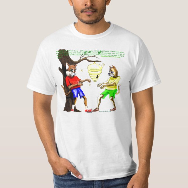 sång för mungindistensten, tee shirt (Framsida)