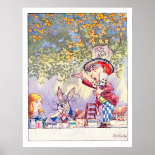 Sång från Alice: en Mad Tea Party Poster
