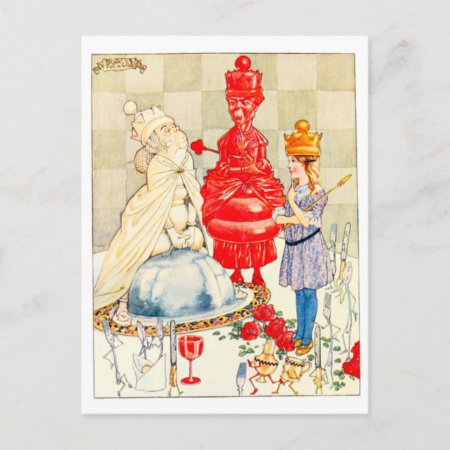 Sång från Alice: fiskledet Vykort (Framsida)